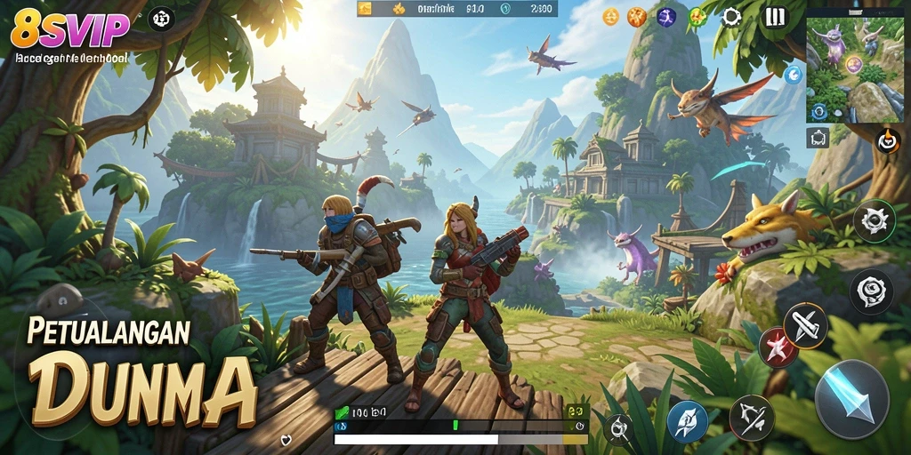 Gameplay mendalam di dunia terbuka 8SVIP.