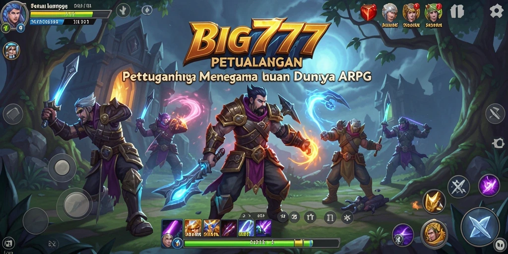 Tampilan gameplay menegangkan dalam BIG777 yang penuh aksi.