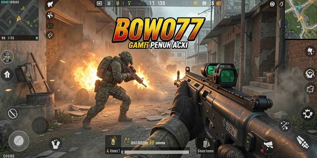 Gameplay seru dalam BOWO77 yang penuh aksi dan tantangan.