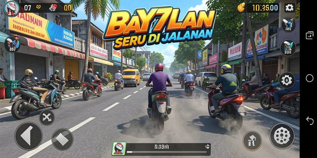 Gameplay seru dalam balapan mobil di DY777.
