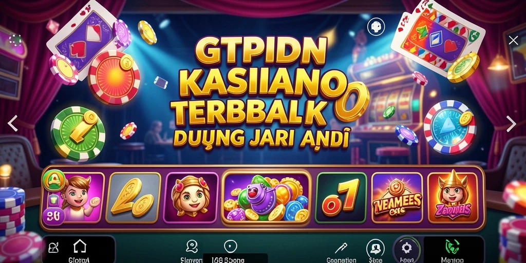Tampilan menarik dari gameplay GTPIDN di dunia kasino.