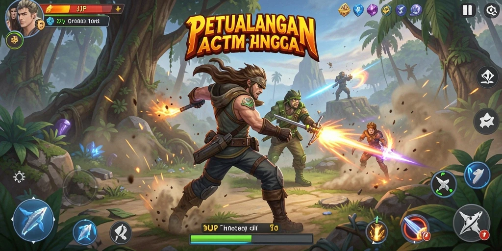 Gameplay seru dari HARAPJP dalam aksi penuh ketegangan.