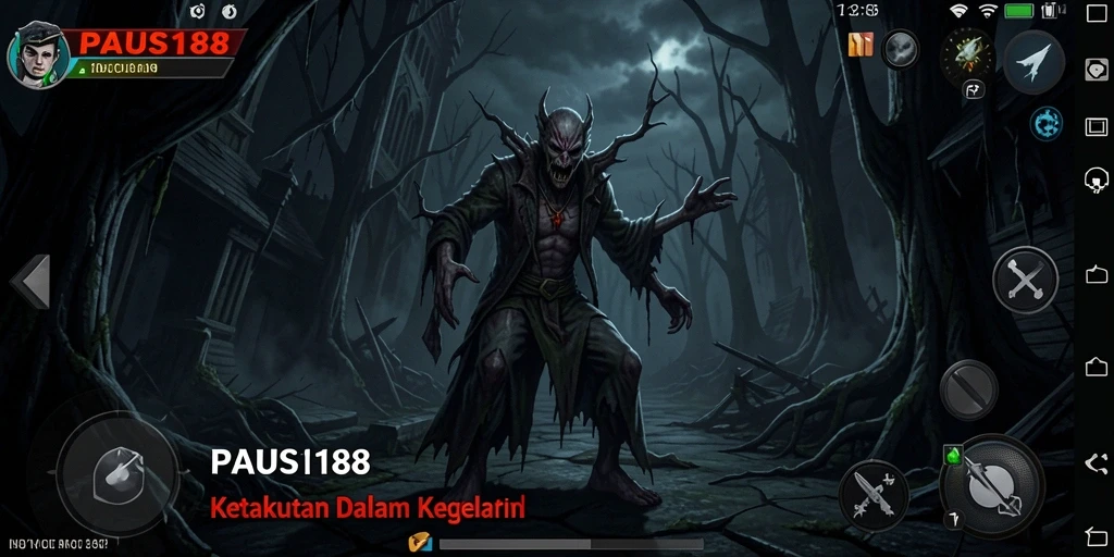 Gameplay menyeramkan dengan suasana mencekam di PAUS188.