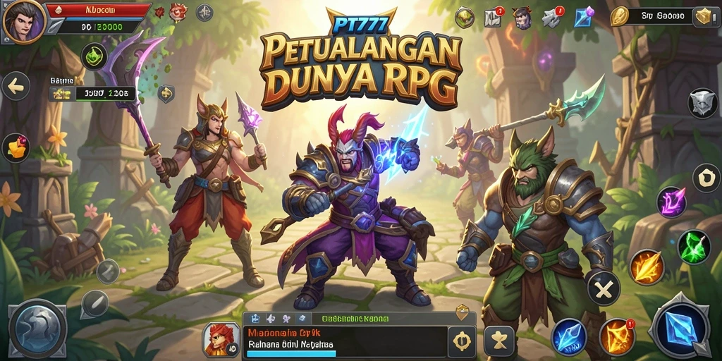Tampilan gameplay PT777 yang menarik dan penuh aksi.