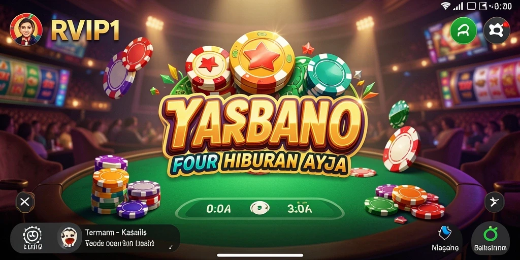 Tampilan gameplay menarik dari permainan Kasino RVIP1.