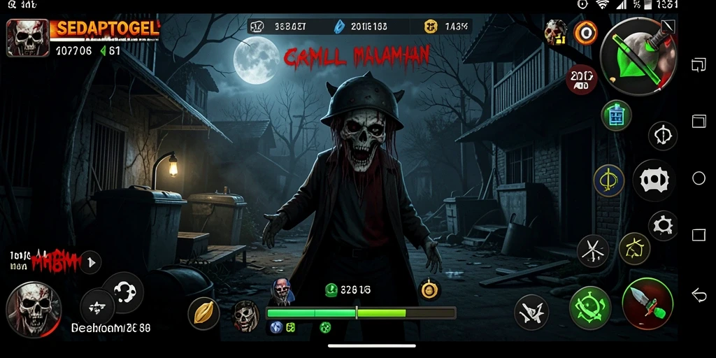 Gameplay menegangkan dalam dunia horor SEDAPTOGEL.