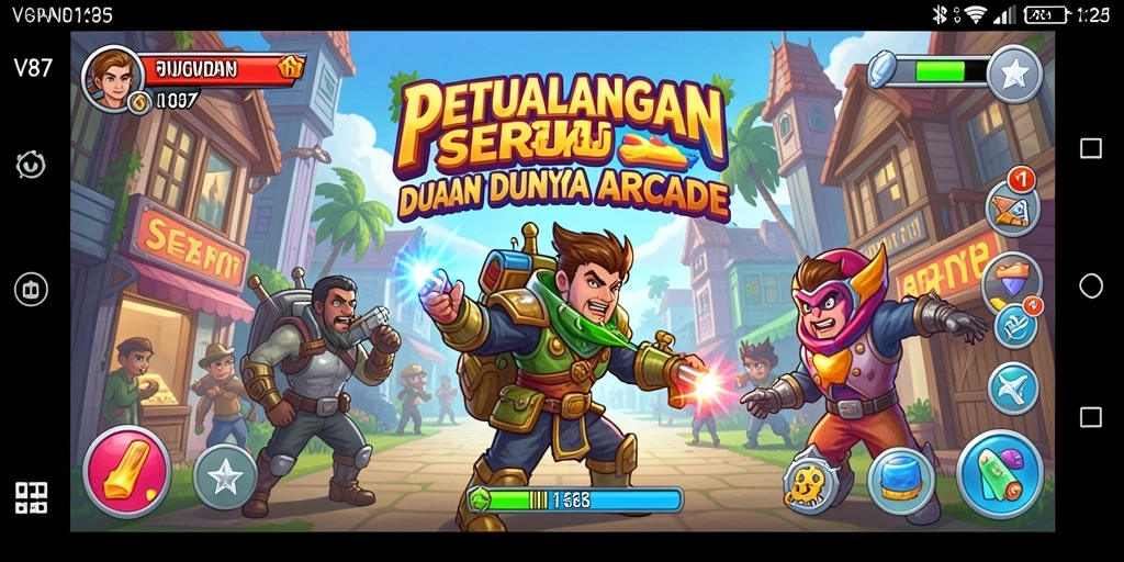 Tangkapan layar gameplay <strong>V87</strong> menampilkan aksi seru dan tantangan menarik.